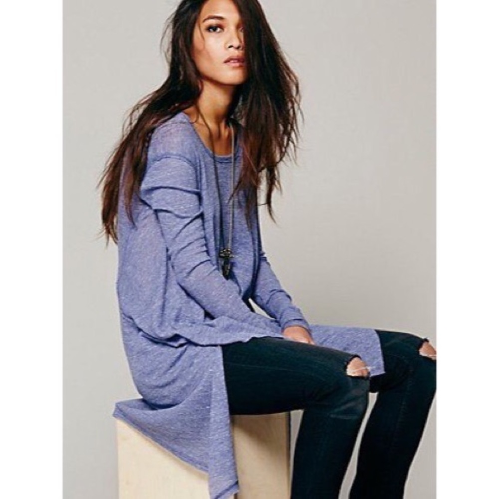 Free People Wonder Woman Drippy Waffle Tunic